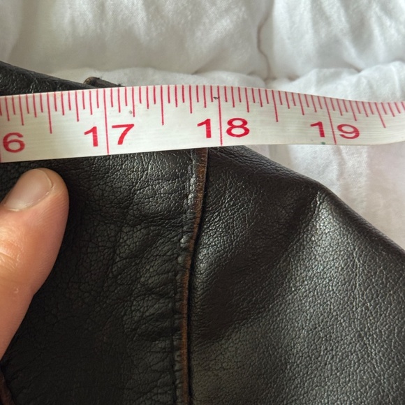 Black Rivet Leather Jacket - Picture 5 of 9